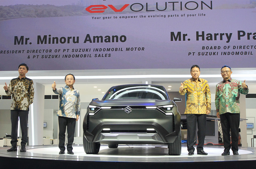 Suzuki Pamer Konsep Mobil Listrik eVX Onroad dan Offroad di GIIAS 2024 -AG