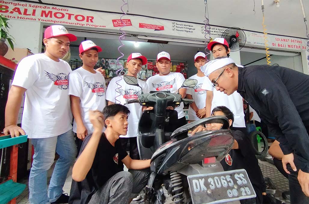 Program Astra Honda Youthpreneurship Bimbing Anak Muda Bangun Bengkel Kekinian