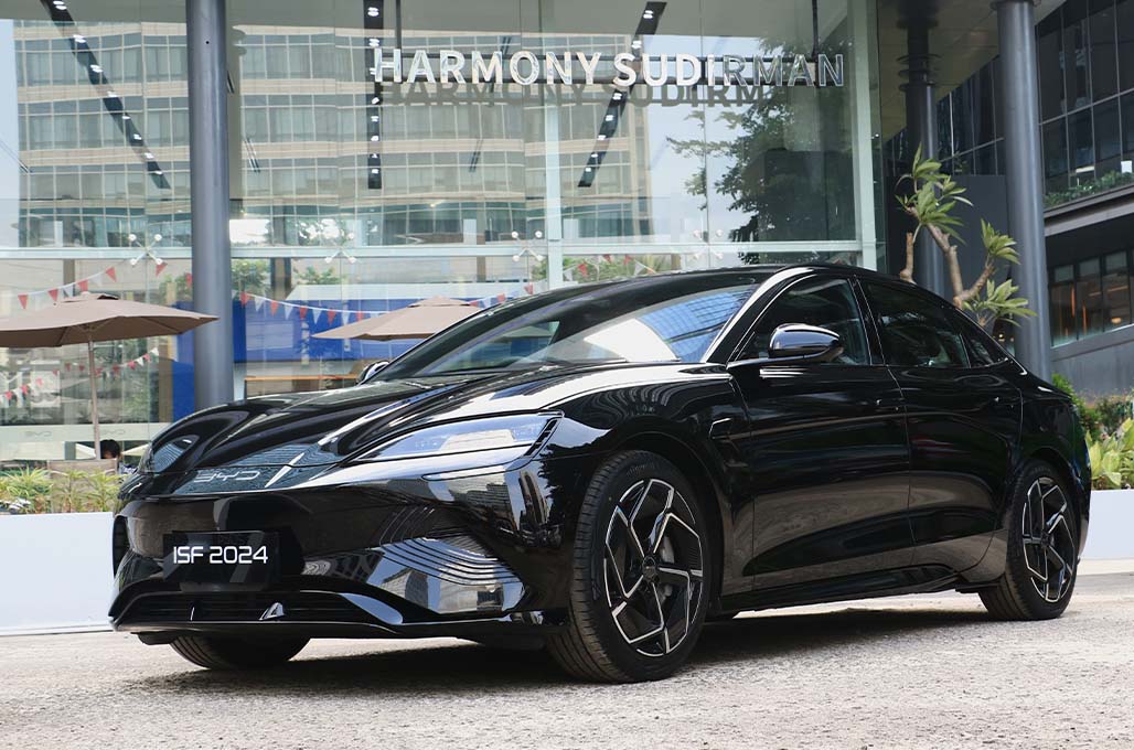 18 Unit BYD Seal Sukses Dukung International Sustainability Forum 2024