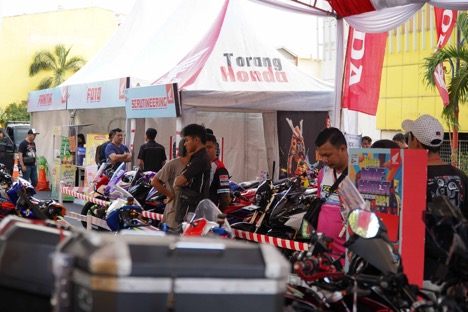 Honda Modif Contest Manado Digeruduk 76 Motor Keren Sebagai Peserta - Medcom.id / IG jaran.gibas