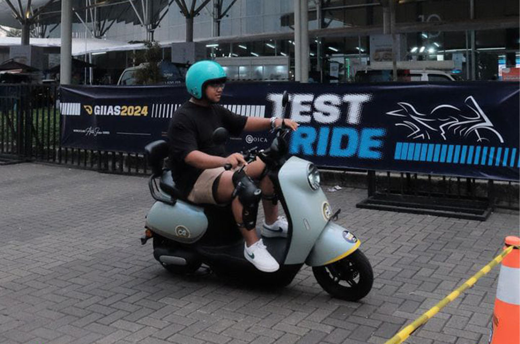 Perdana, Tahun Ini GIIAS Bandung Hadirkan Area Test Ride Motor