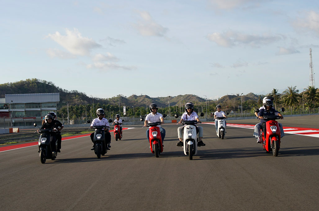 Cetak Sejarah, Motor Listrik Honda Ramaikan Balap MotoGP Mandalika