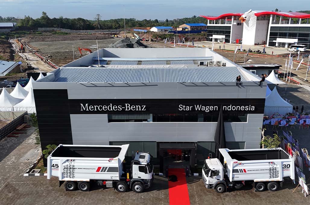 Jaringan Baru Daimler Truck Perkuat Lebih dari 60 Persen Populasi di Kalimantan