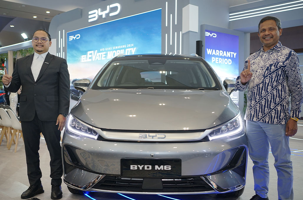 Optimisme BYD Terpancar Melalui Debut Perdana di GIIAS Semarang 2024