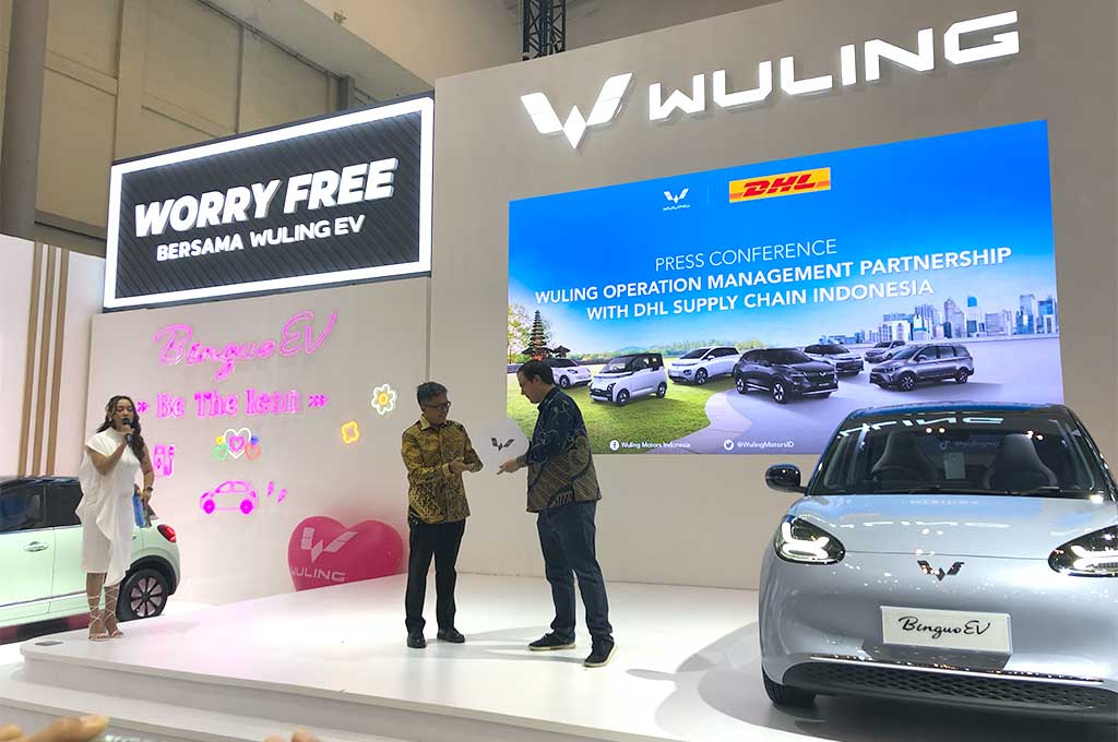 Perkuat Rantai Pasok Komponen, Wuling Optimis Gandeng DHL