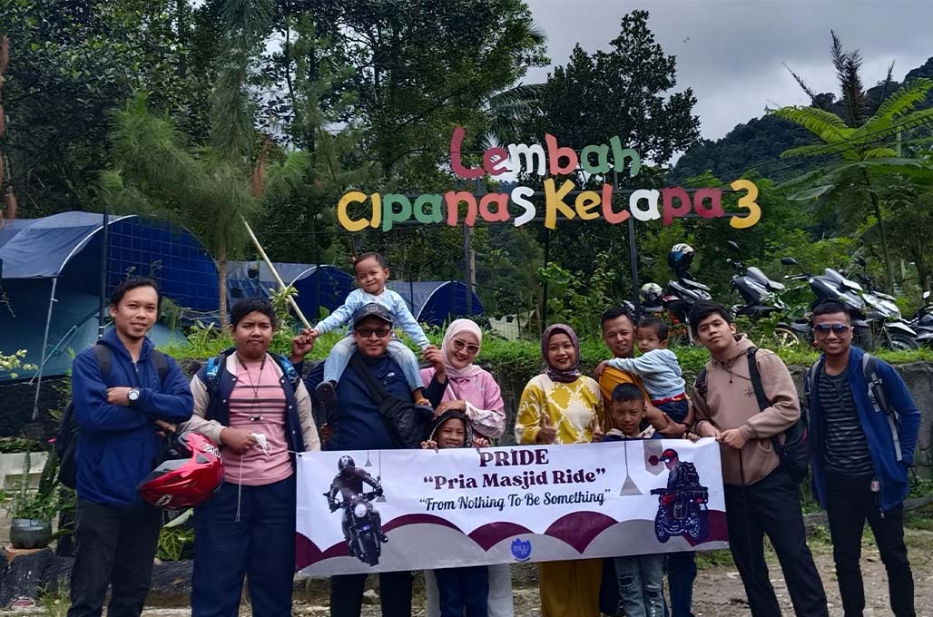 Touring Perdana Pria Masjid Ride, Utamakan Semangat Menjaga Silaturahmi