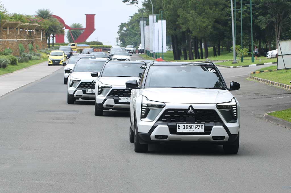 Uji keandalan fitur Diamond Sense di Mitsubishi Xforce Ultimate. AG-Uda