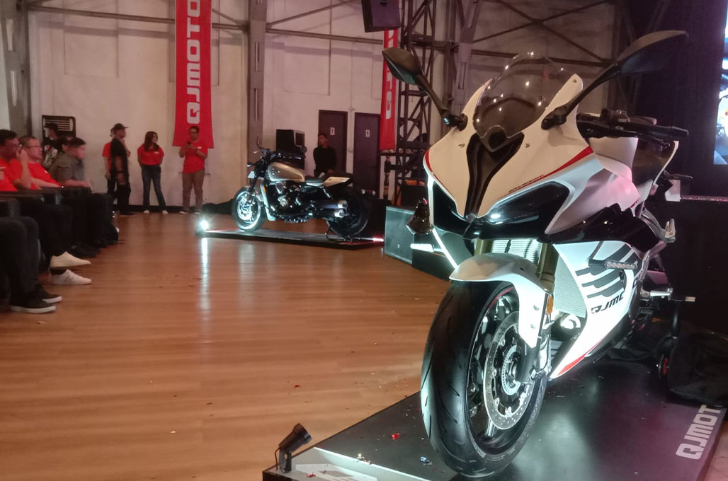 QJMotor Debut Perdana di Indonesia, Langsung Boyong Empat Model Flagship