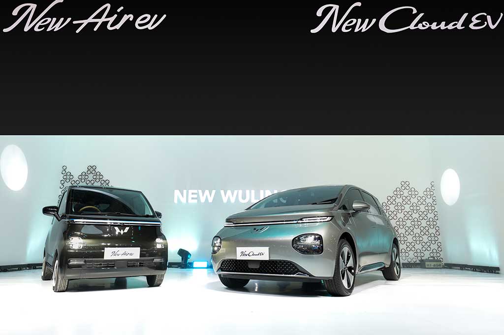 New Air ev dan New Cloud EV di Indonesia International Motor Show 2025