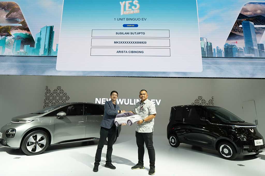 Wuling Motors akhirnya umumkan siapa pemenang program penjualan mobil akhir tahun 2024. WM