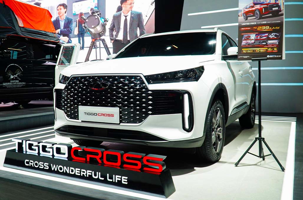 Chery Tembus 1490 SPK, Tiggo Cross Jadi Sorotan Utama