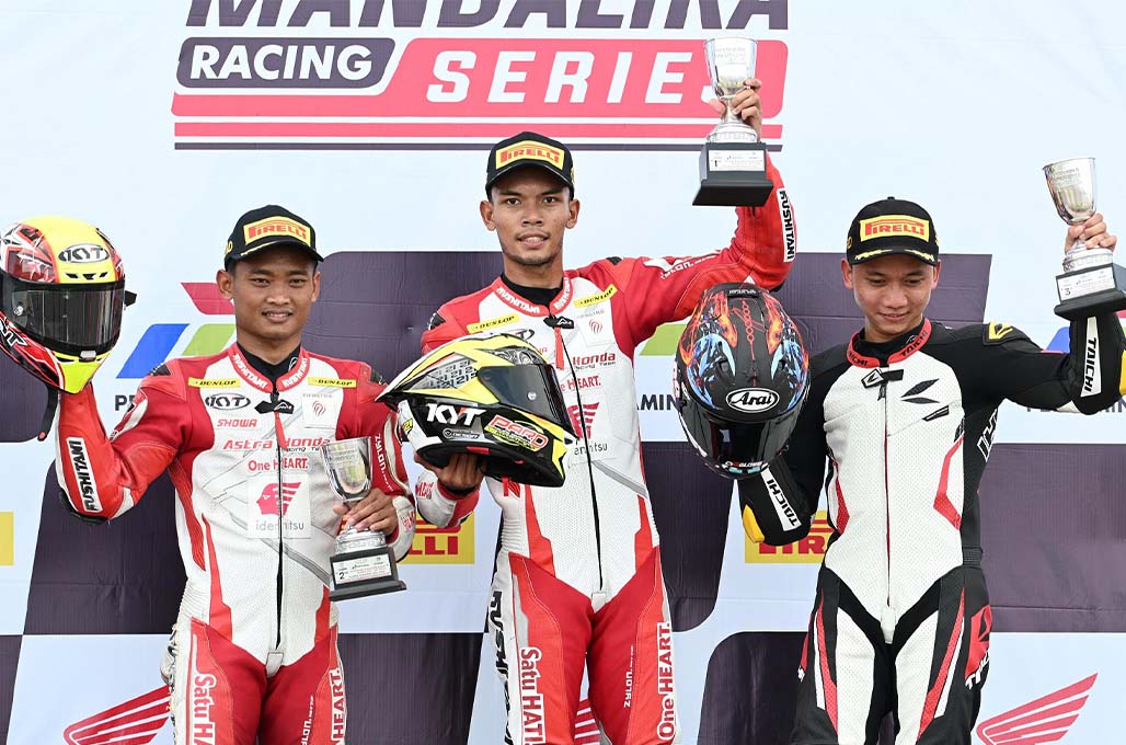 Honda CBR600RR Antar Adenanta Sabet Podium Juara MRS 2025