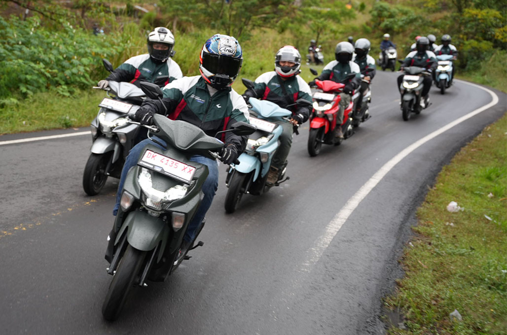 Yamaha Gear Ultima Melahap Rute Denpasar - Kintamani, No Debat Bro!