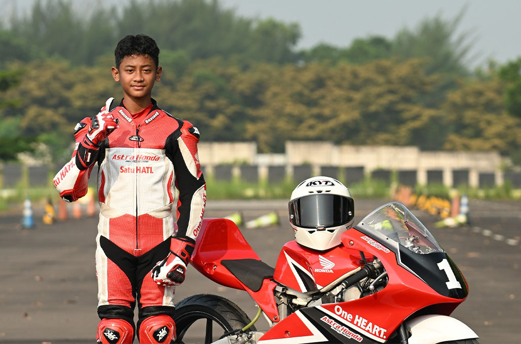 Dua Pembalap Muda Binaan AHM Tarung di Thailand Talent Cup (TTC) 2025