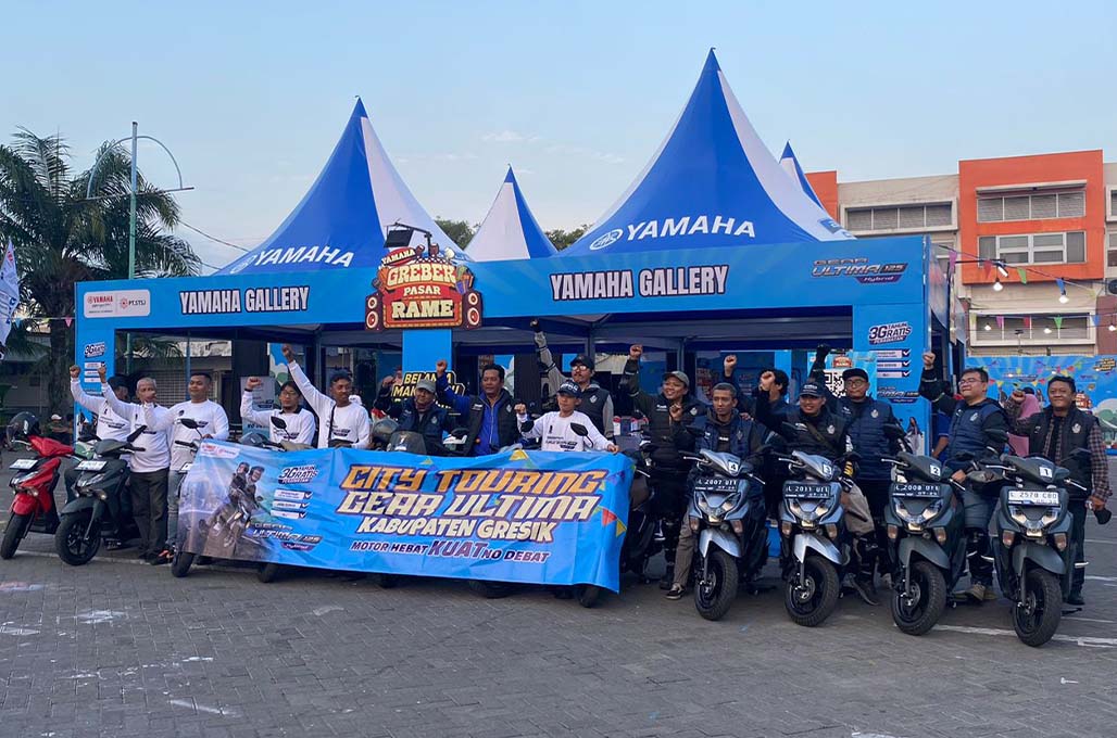 Gear Ultimazing Race Warnai Grebek Pasar Rame Yamaha 2025 Gresik