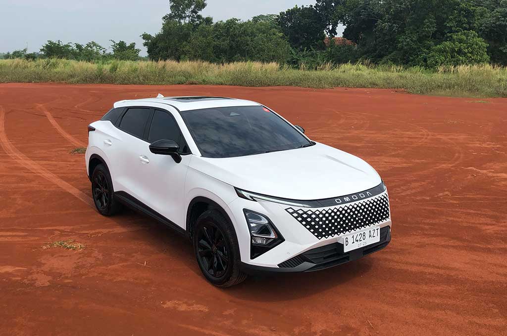 Chery Omoda 5 berubah jadi C5, bukan hanya tampangnya yang lebih segar, namun juga performa dan fiturnya. medcom-uda
