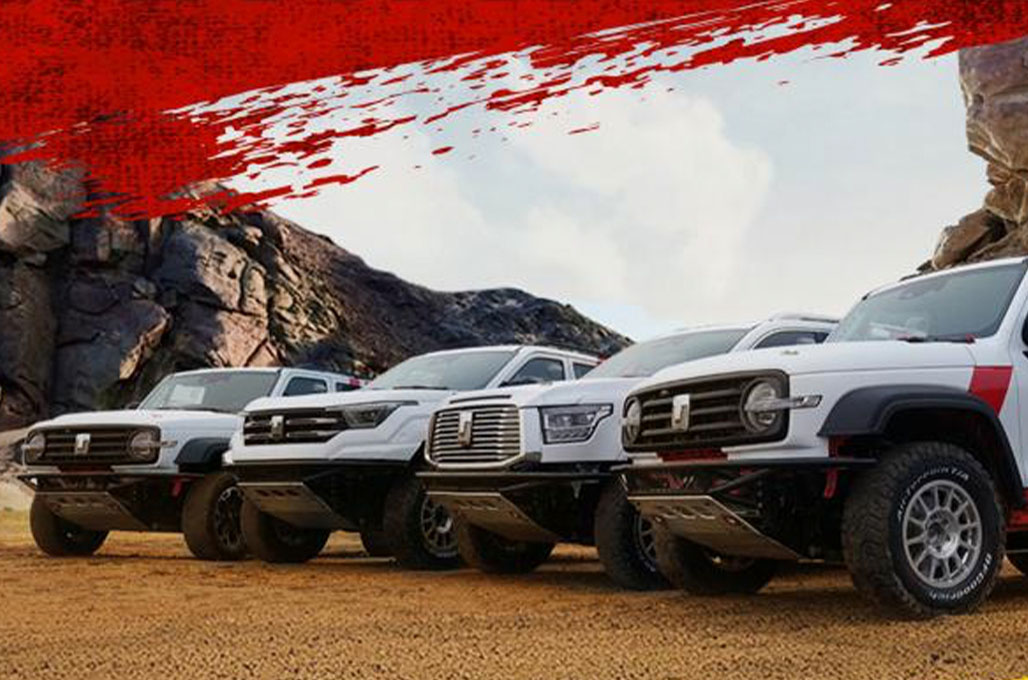 GWM Jawara Kategori Production Class di Taklimakan Rally 2025