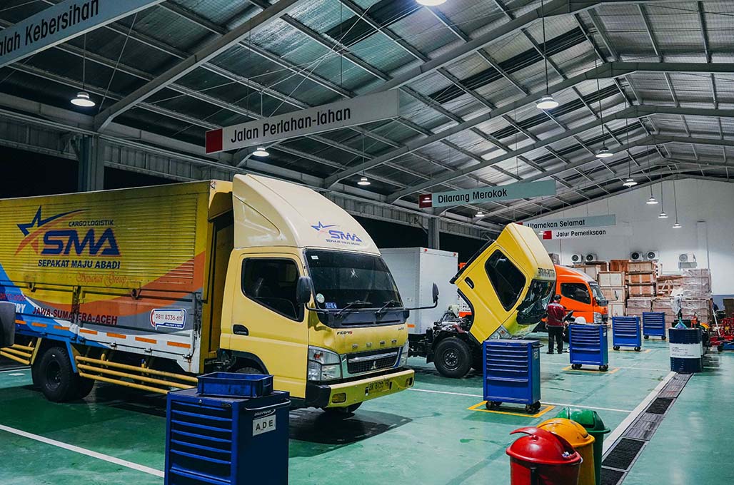 Mitsubishi Fuso Siapkan Bengkel Siaga 24 Jam Cakup Tiga Pilar Utama