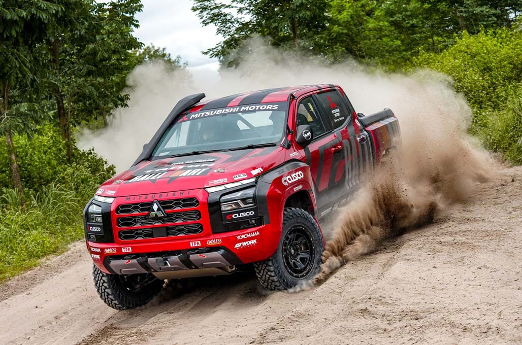 Mitsubishi Ralliart Turunkan Tiga Triton di Ajang Asia Cross Country Rally 2025