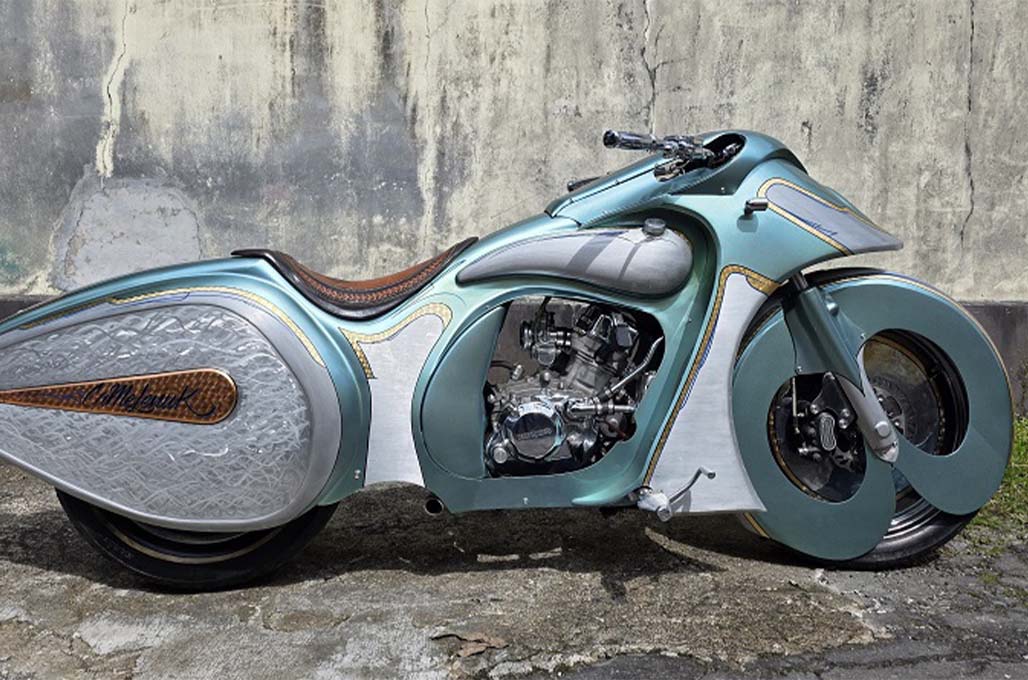 Honda CS1 Ini Berubah Drastis, dari Bebek Jangkung Jadi Paus Gahar!