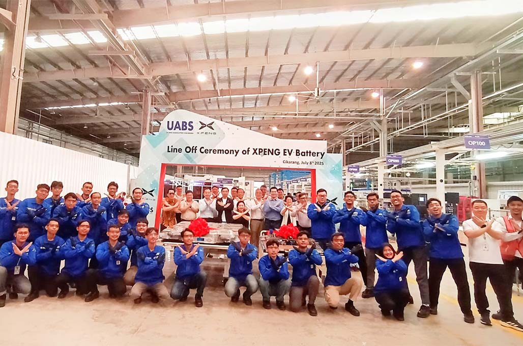 Alasan Xpeng Gandeng UABS Indonesia untuk Urusan Baterai Mobil Listrik 