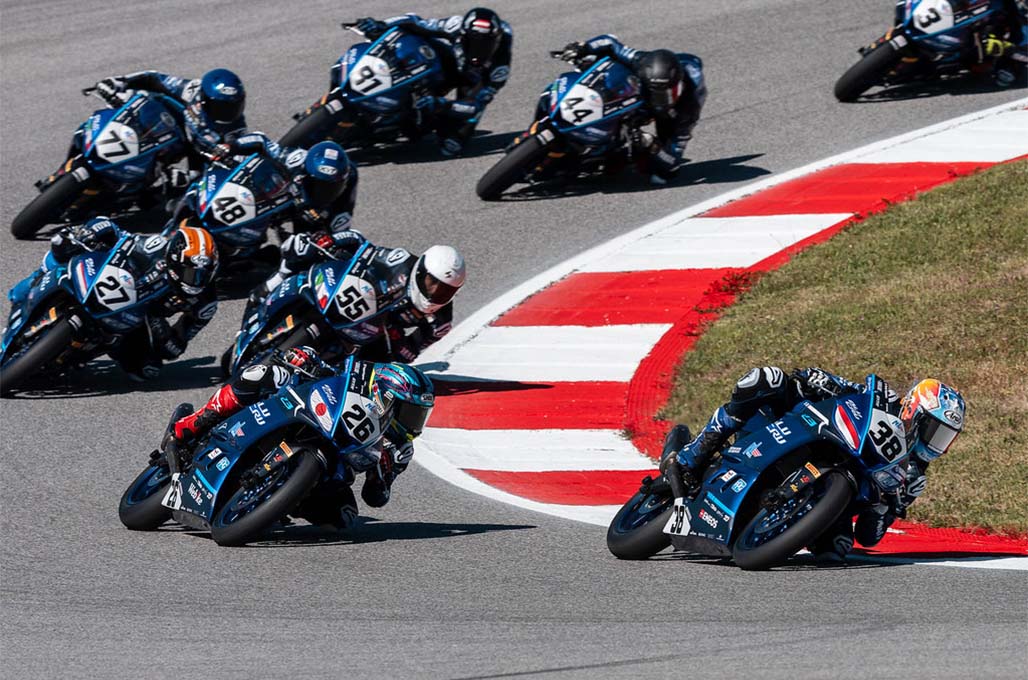 Rider Yamaha Indonesia Arai Agaska Belajar Taklukan Sirkuit Inggris dari Video Game