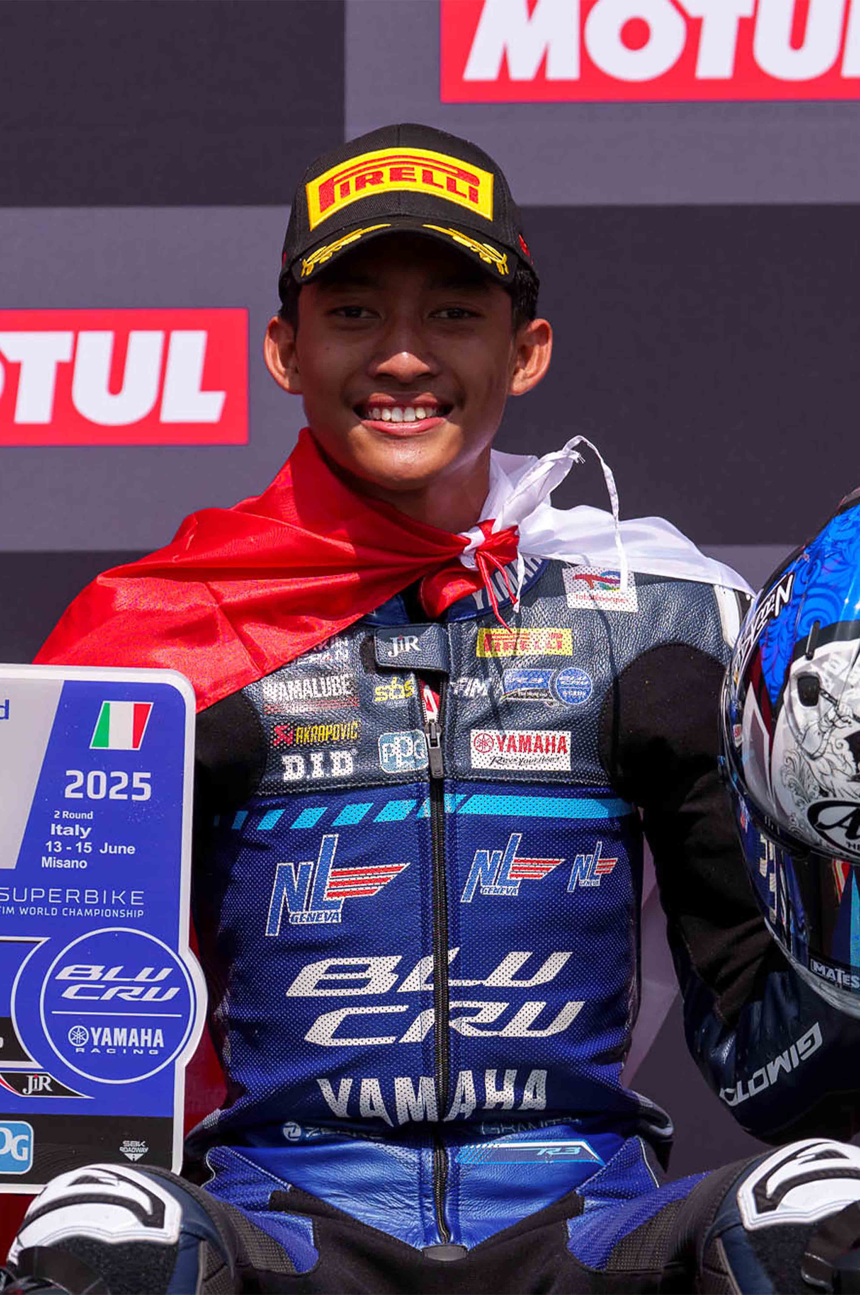 Rider Yamaha Indonesia Arai Agaska Belajar Taklukan Sirkuit Inggris dari Video Game