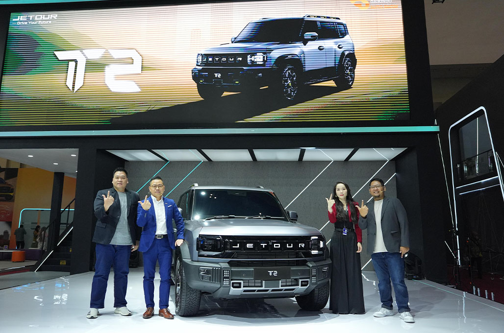 Jetour T2 Setir Kanan Melantai di GIIAS 2025, Siap Ajak Pengunjung Berpetualang 