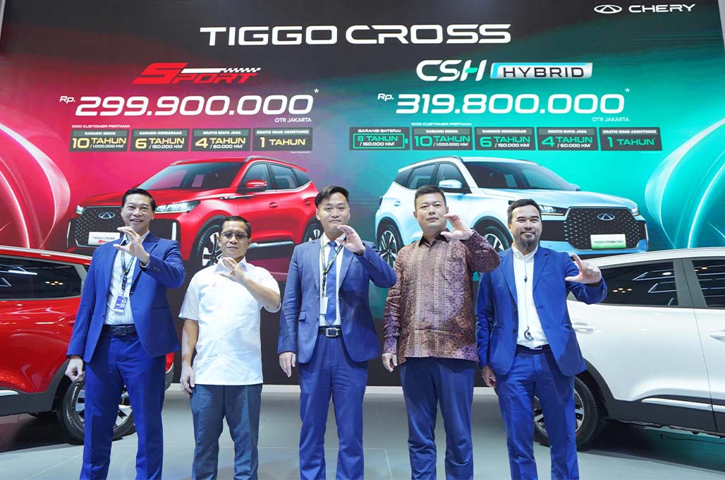 Tiggo Cross CSH Hybrid dan Sport 1.5 si Game Changer Muncul di GIIAS