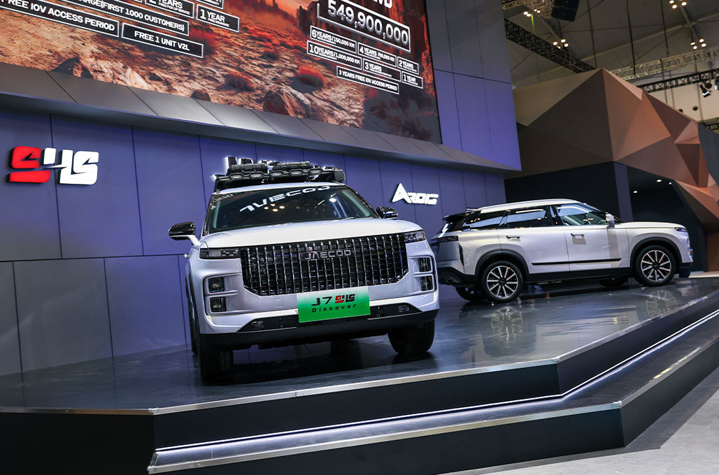 Jaecoo J7 SHS dan AWD Jadi Sorotan Utama di GIIAS 2025