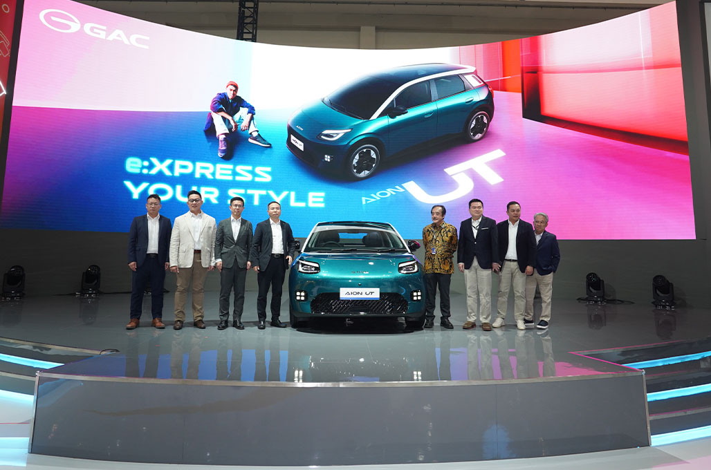 Aion UT Mejeng di GIIAS 2025, Bawa Konsep Mobil Listrik Urban 
