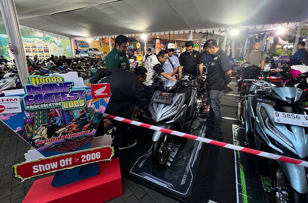 Honda Modif Contest 2025 Bandung Sukses Dihelat, Ini Nama-Nama Juaranya!