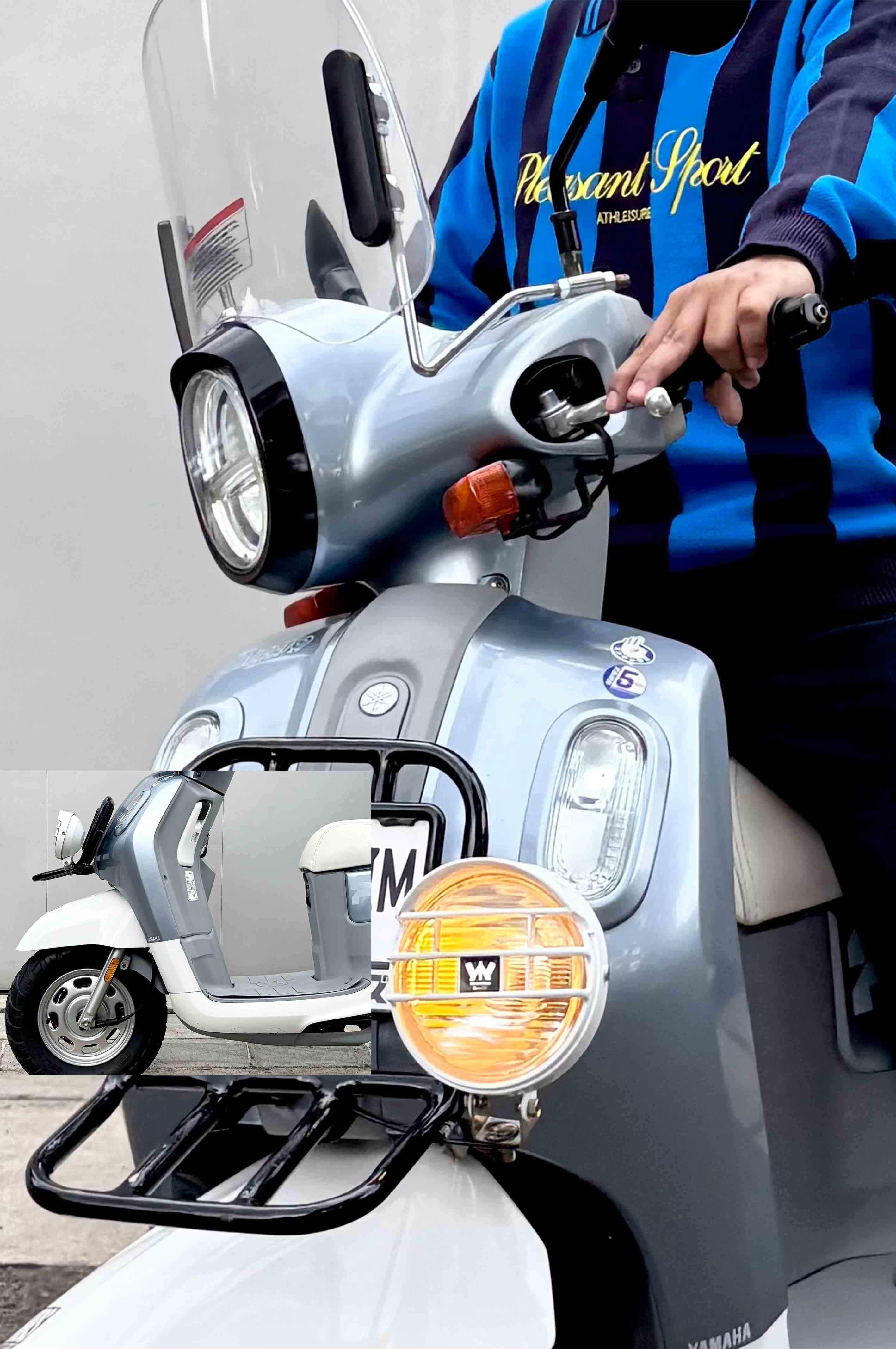 Fazzio Hybrid Gaya Skutik Kargo Ala Jepang, Bukti Kreativitas Barudak Bandung