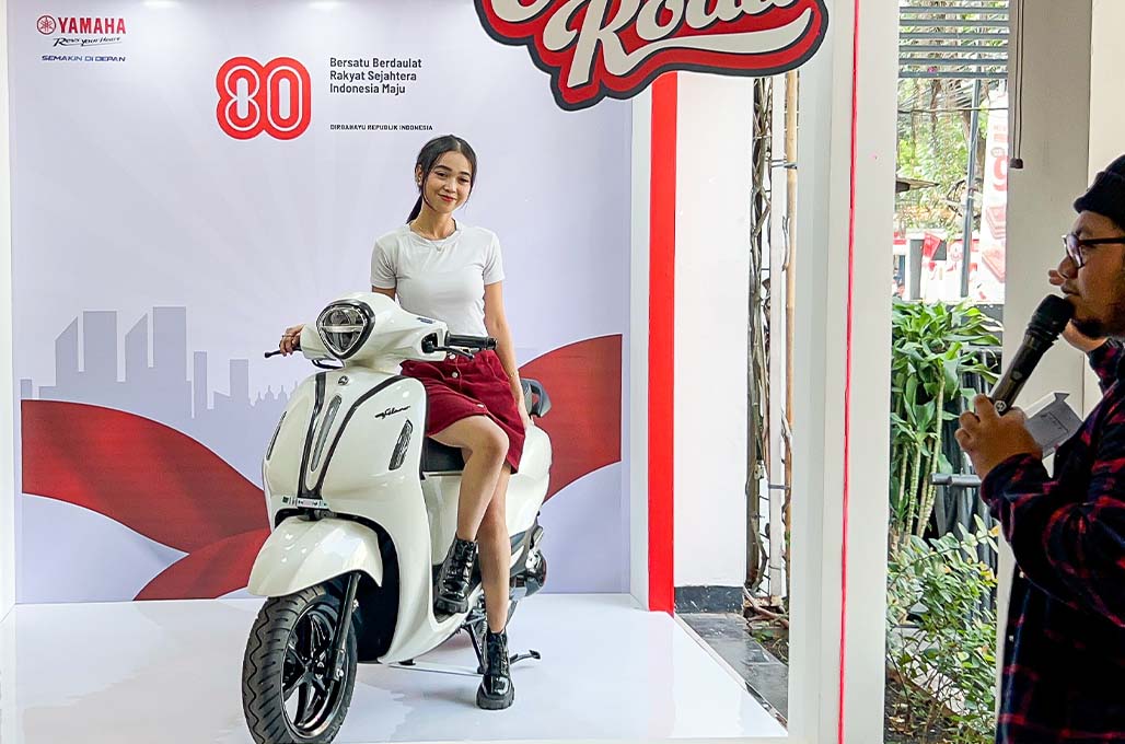 Yamaha Grand Filano Stylish On The Road Season 3 Rayakan HUT RI ke-80