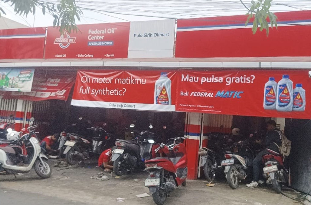Federal Oil Rayakan Ultah ke-37, Tawarkan Pelumas Matic Gratis Pulsa