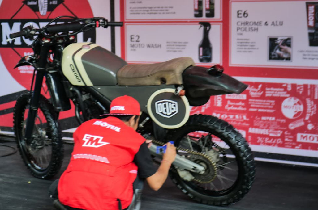 Motul MC Care Ramaikan Custom War Bali, Jawab Semua Kebutuhan Bikers