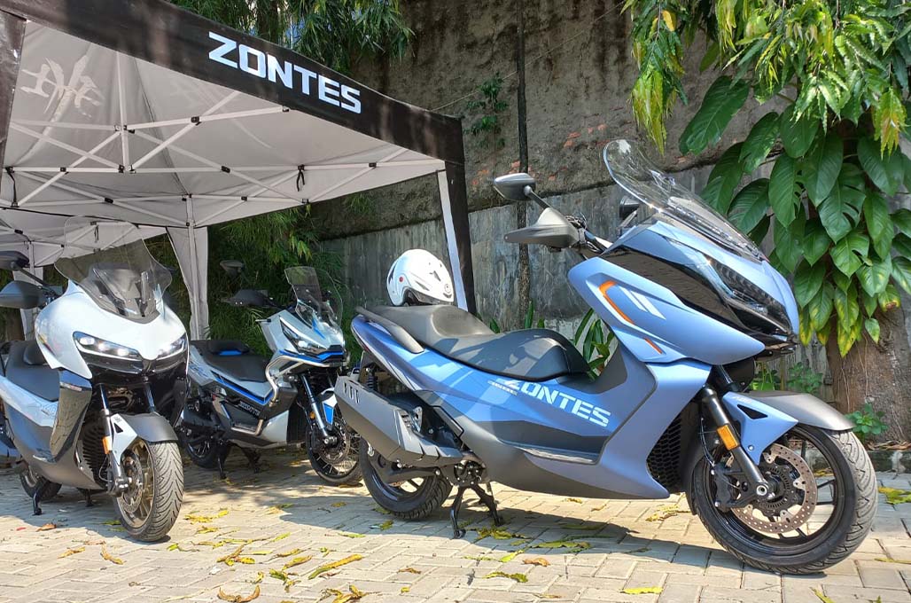 Zontes Bikin Ramai Pasar Skutik, Luncurkan Tiga Varian Premium (Foto: AG/Alun)