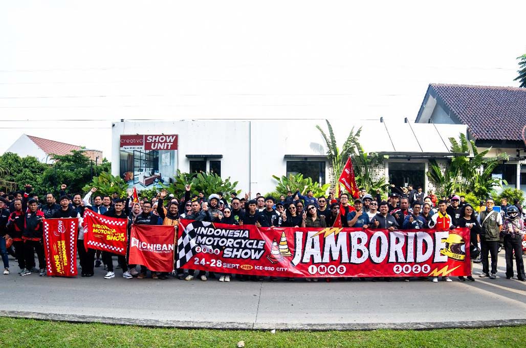 IMOS Jamboride 2025 Semarak oleh Ratusan Bikers