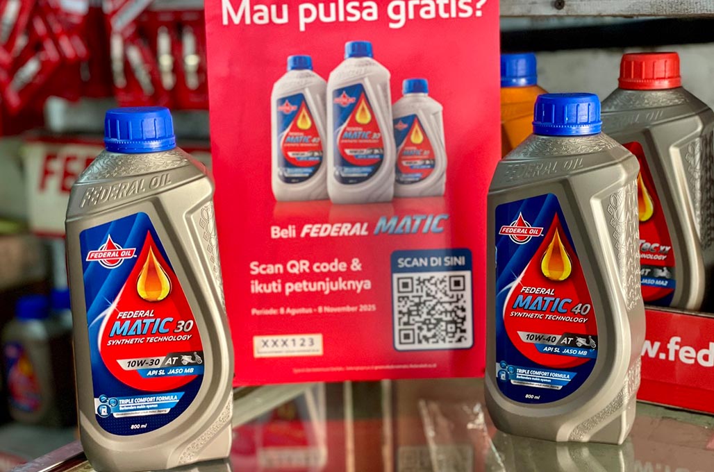 Federal Oil Pakai Cara Unik Dorong Edukasi Produk Asli