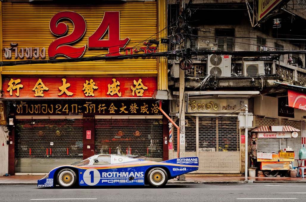 Porsche 956 LH yang Mendefinisi Ulang Seluruh Era Balap, Mejeng di Bangkok