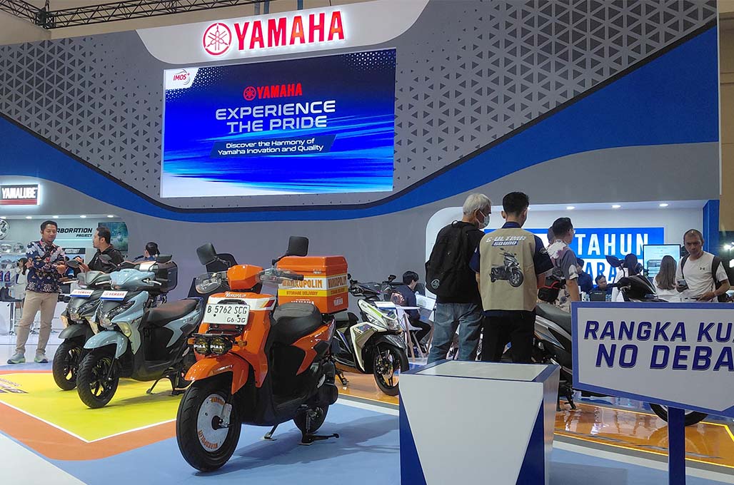 Yamaha Hadir di IMOS 2025, Tampilkan Motor Premium Terbaru