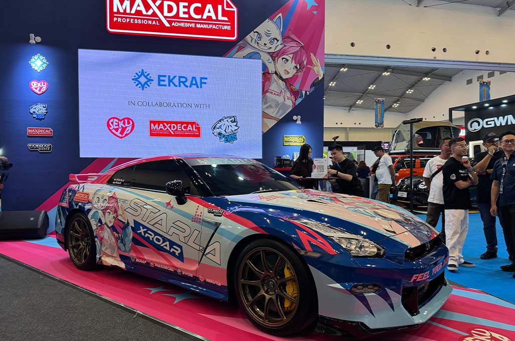 MaxDecal Buka Gerbang Multiverse, Suguhkan Nissan GTR R35 Kolaborasi SekuyaEVOS