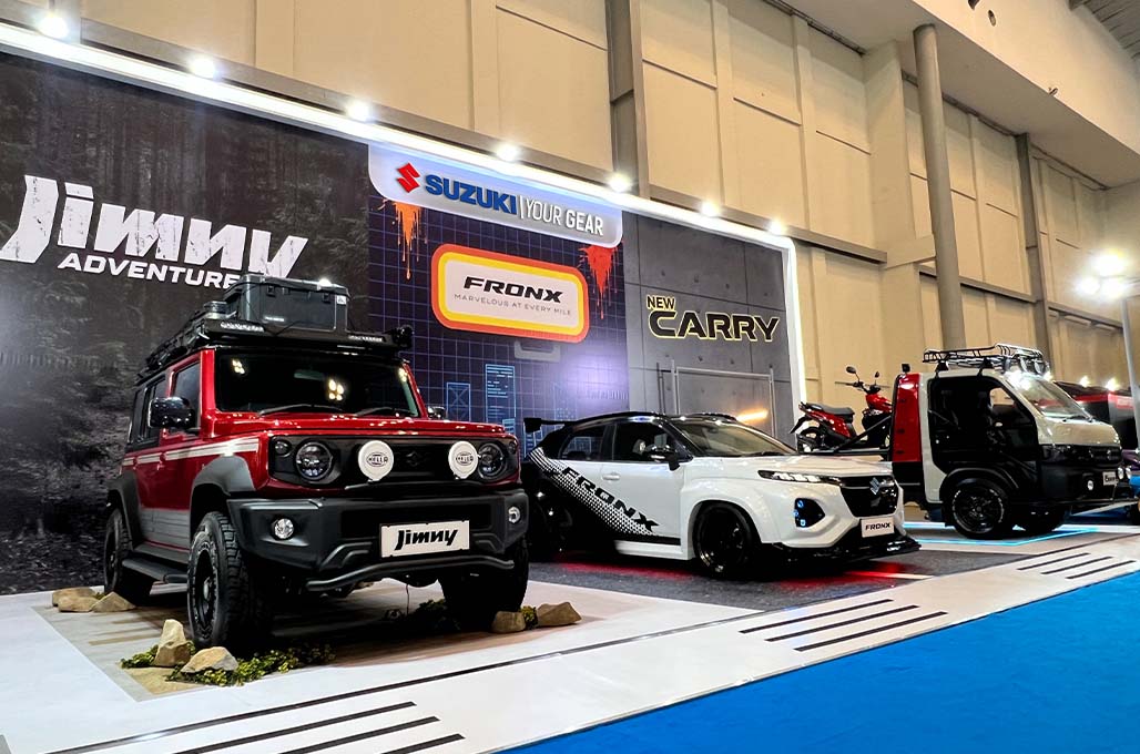 Suzuki Bawa Tiga Mobil Modifikasi Ekstrem di IMX 2025