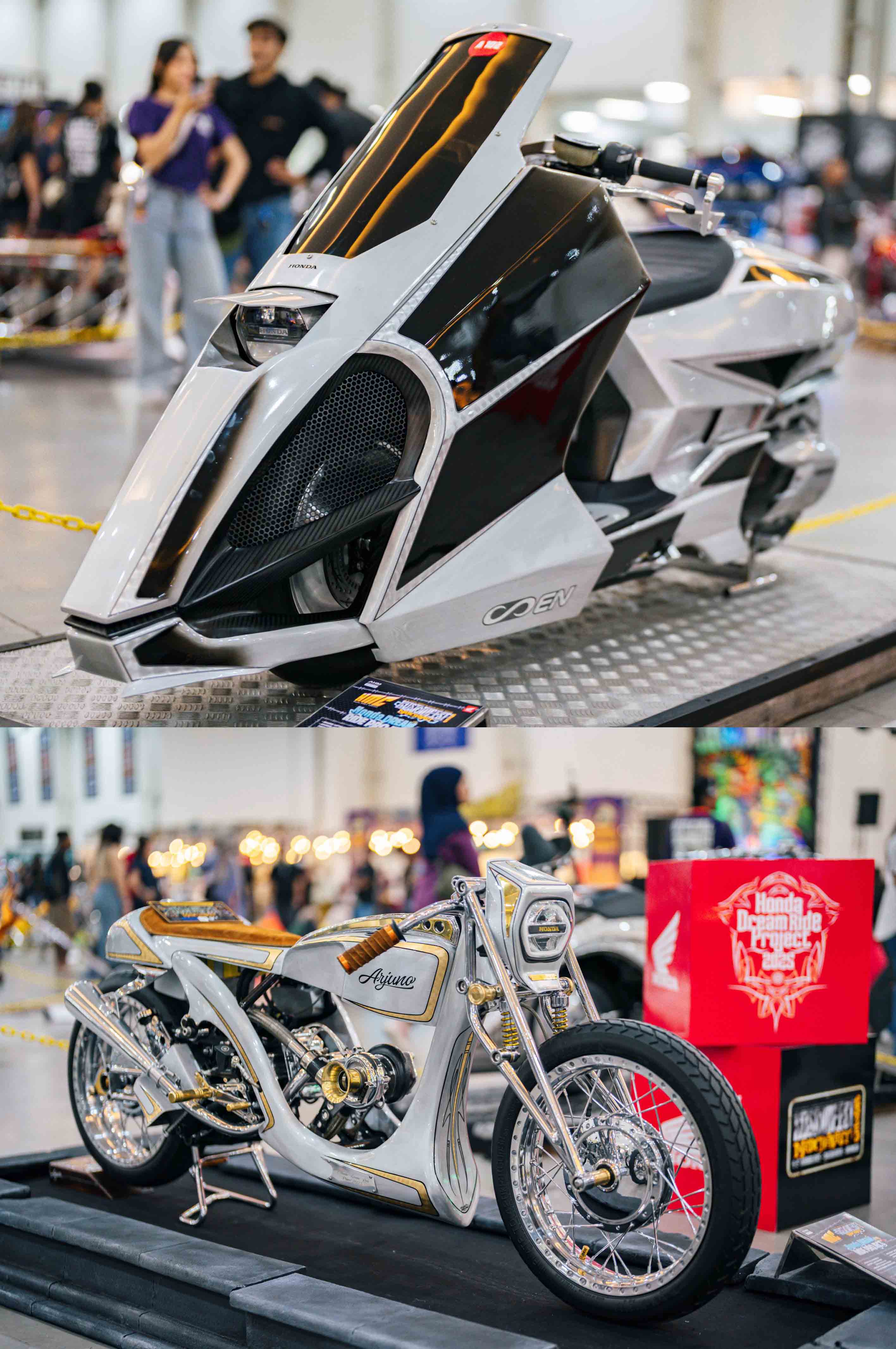 Honda Stylo 160 Antar Builder Indonesia ke Ajang Bergengsi Mooneyes Jepang