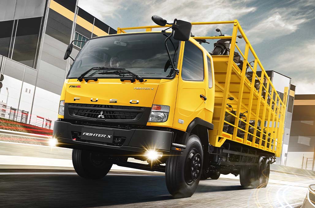 Mitsubishi Fuso Fighter X FN 61 FSL, Truk Medium Duty yang Super Panjang