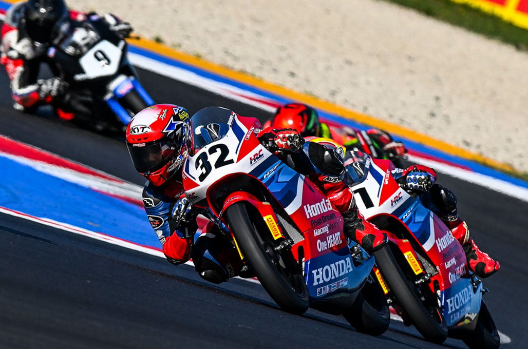 Dua Pebalap Astra Honda Adu Skill dan Peruntungan di FIM JuniorGP Catalunya 2025