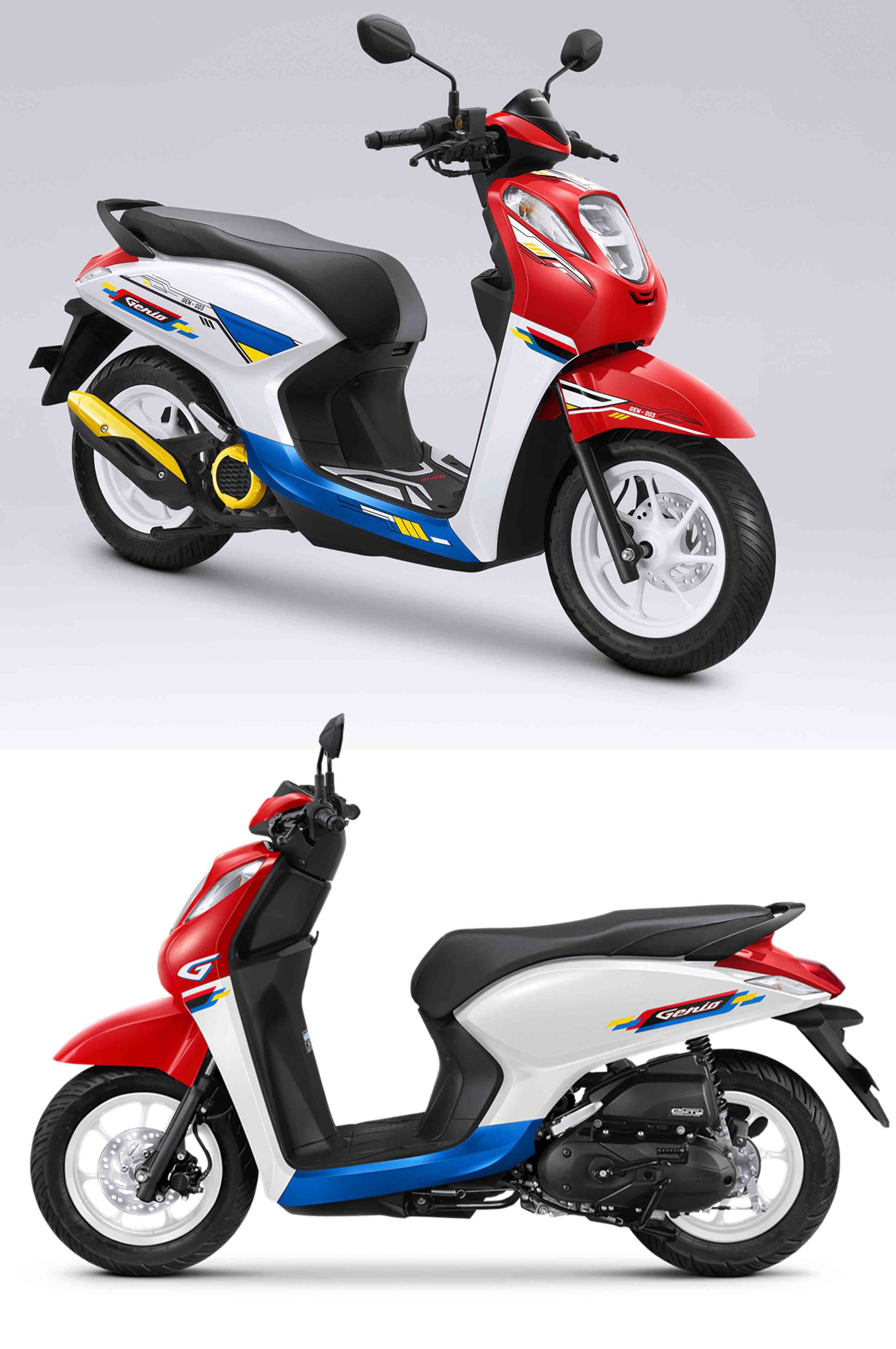 New Honda Genio Dapat Penyegaran, Makin Retro dan Fashionable