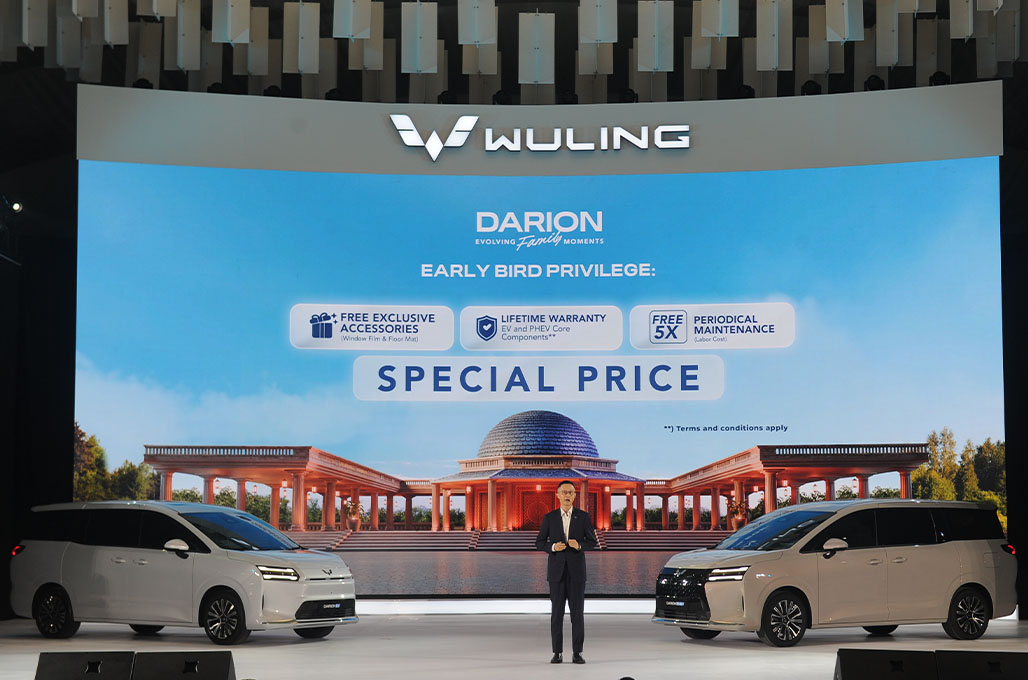 Wuling Darion Sebagai EV dan PHEV Pertama Buatan Indonesia