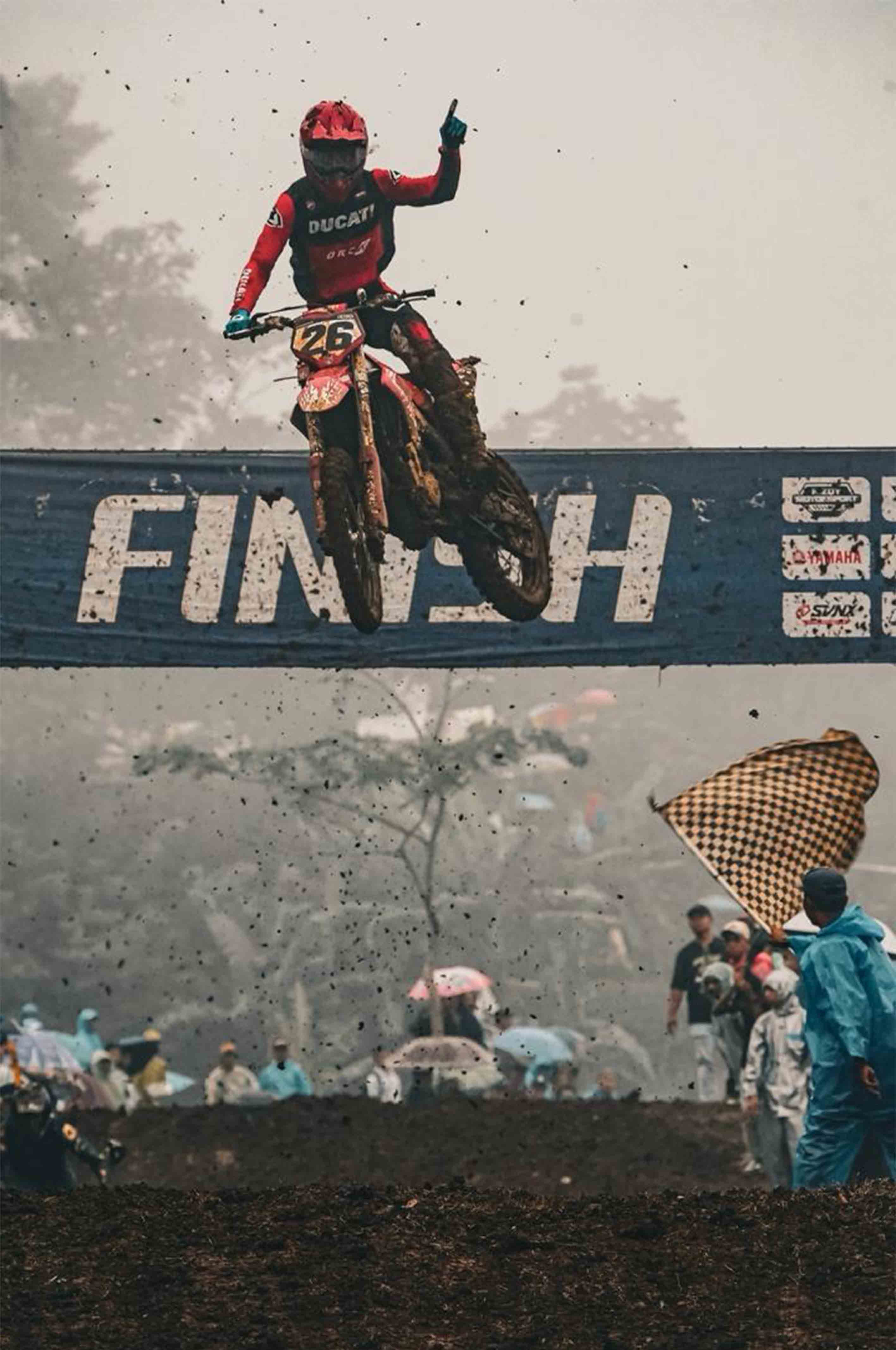 Ducati MX Team Indonesia Gaet Podium di Final Kejurnas Motocross Semarang