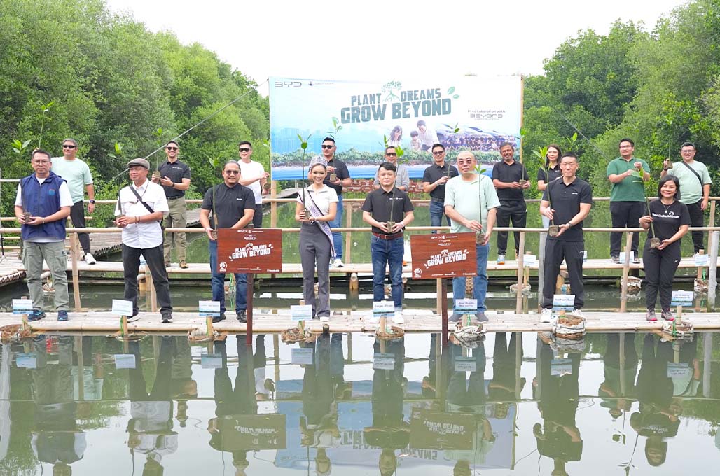 BYD Lakukan Hal Ini untuk Menyerap 10 Ton Karbon Dioksida per Tahun